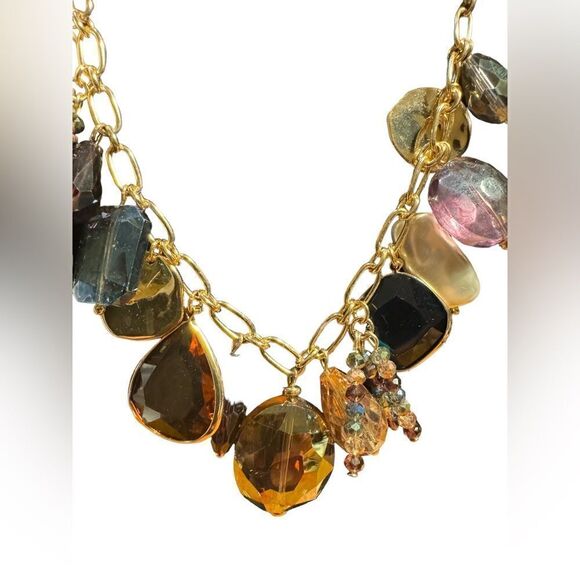 Style & Co Multi-Bead Statement Necklace, 18+ 3 Extender - Picture 3 of 5